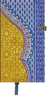 CUADERNO LAS MIL Y UNA NOCHES 3 DORADO Y AZUL | Nan | 9788416055548 (Boncahier)